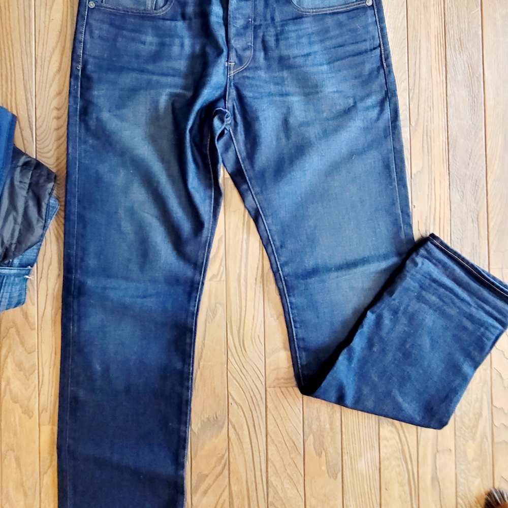 G-Star Dark Indigo Straight Jeans